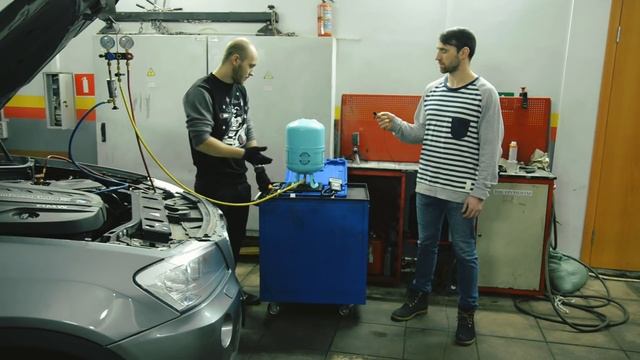 Заправка автокондиционера