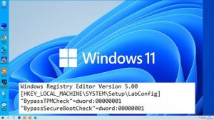 Установка Windows 11 на компьютер без TPM 2.0, Secure Boot
