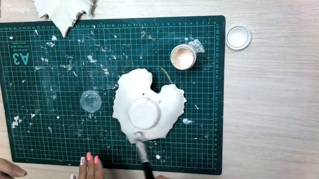 Бесплатный мастер-класс "Гипсовая тарелка для свадебных колец". Мастер Марина Леглер. смотреть онлайн