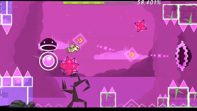 A EPIC LEVEL MADE IN 1 DAY?! | CHERRY BLOSSOM BY CHERRYTEAM! | GEOMETRY DASH смотреть онлайн