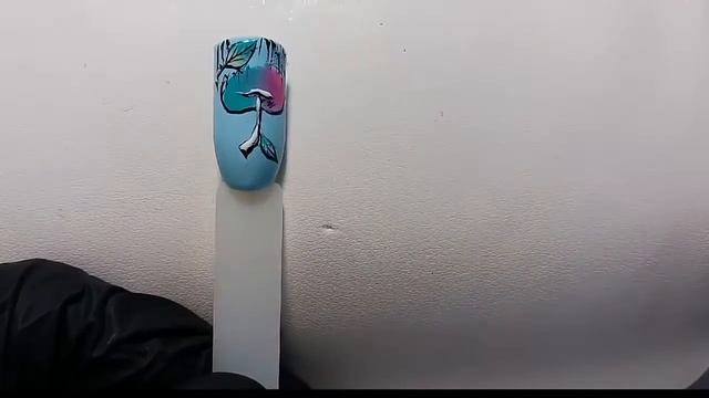 Осенний маникюр Яблоко Ёжик Гель лак рисуем вместе!!!??? смотреть онлайн