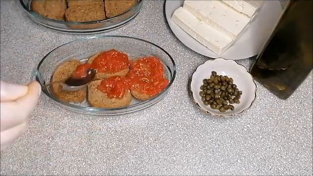 Греческая кухня ?? Дакос закуска №1 острова Крит