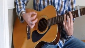 Somebody That I Used To Know Guitar Cover