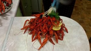 Лучший подарок мужчине : вкусный пивной букет из раков.