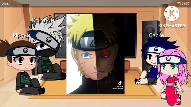 Реакция команды 7 и (+ Ирука) на злого Наруто :) смотреть онлайн