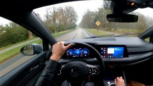 2022 Volkswagen Golf 1.5 TSI R-Line 150HP (110kW) POV test drive, virtual test drive, car review