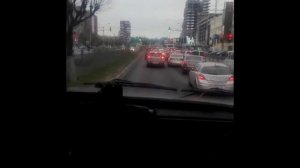 Как пропускают пожарный автомобиль в Ярославле...Следуем на пожар...