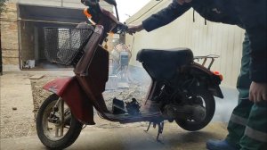 Хонда такт AB-07 запуск после 5 летнего простоя !