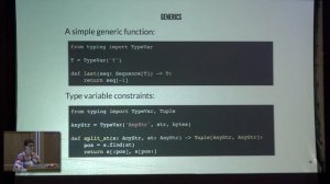 Type Hints for Static and Runtime Type Checking - Ivan Smirnov