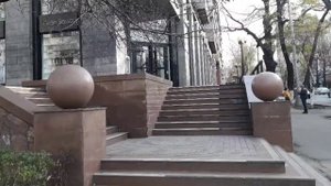 Алма-Ата. По ул Гоголя От Кунаева К Маркса до Юбилейного Ноябрь 2017г