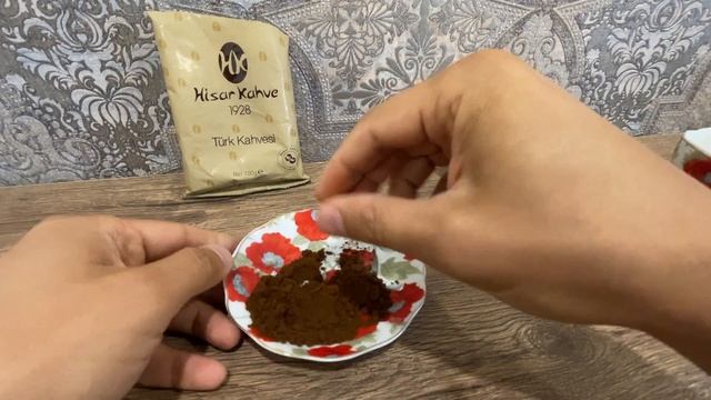 Кофе молотый турецкий Арабика для турки и гейзерной кофеварки Hisar Kahve 1928