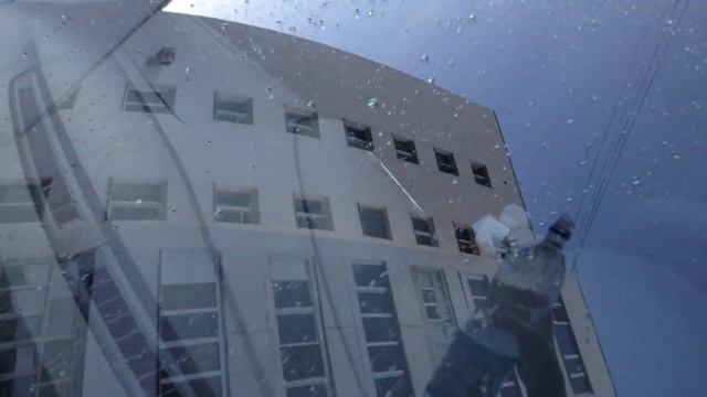 Работа покрытия KillAqua на лобовом стекле а/м VW Polo Sedan смотреть онлайн