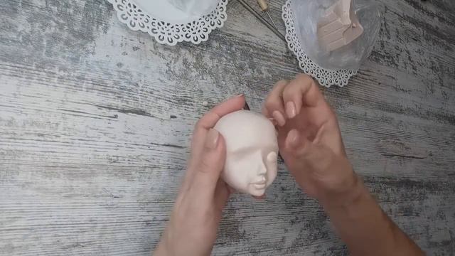 АВТОРСКАЯ КУКЛА                     ?Лепка головы куклы?