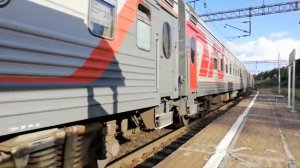 Электровоз ЭП1М-778 с поездом 277С Анапа - Санкт-Петербург