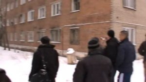 Пожар по ул.Ударной 01.04.15г.Бийск.