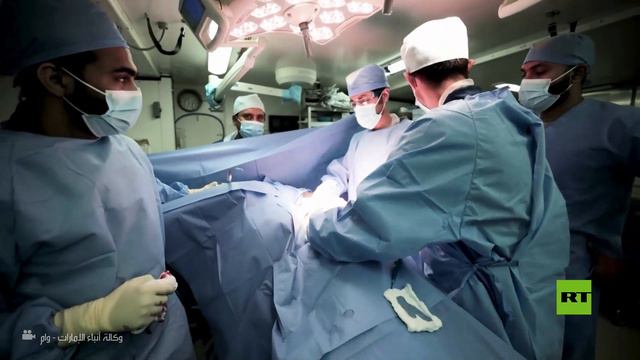أطباء المستشفى الميداني الإماراتي في غزة يستأصلون ورما وزنه 5 كغ