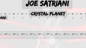 Joe Satriani - Crystal Planet ( Tab Guitar )