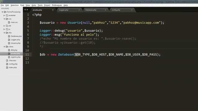 Creando una interfaz para db en base a PDO. MusicApp Pt.8 смотреть онлайн
