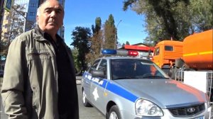 Рыночный бомбила дед-рецидивист. Снова попал на штраф.