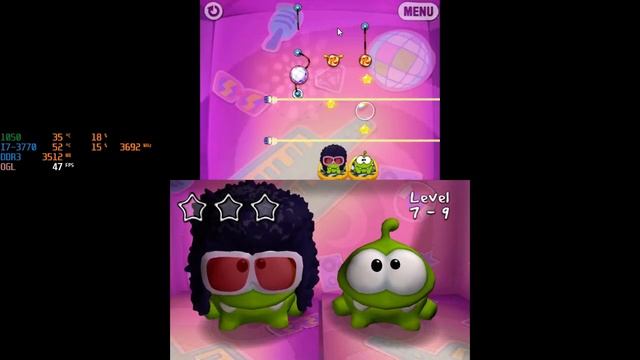 Cut the Rope Triple Treat Time Travel [Disco Era] смотреть онлайн