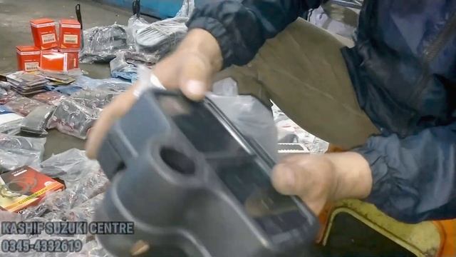 SUZUKI BIKES GENUINE AND NON GENUINE PARTS UNBOXING @kashifsuzukicentre