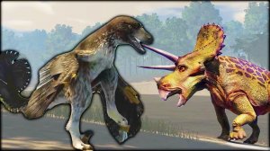 #3 Симулятор Динозавров ЗАПРЫГНУЛ на спину БОЛЬШОМУ ДИНОЗАВРУ мульт игра веселый летсплей #ФГТВ