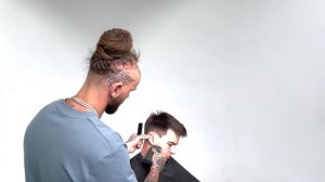 Мужская стрижка на жёсткие волосы /FADE /JRL