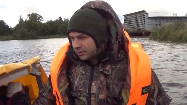 Онежский обводной канал. Выходим.