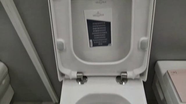 Villeroy Boch Joyce 5607R201 directflush wall toilette подвесной безободковый унитаз смотреть онлайн