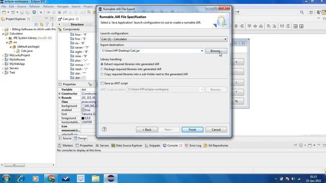 create jar file in eclipse malayalam | how to convert java program to exe file | Code eureka смотреть онлайн