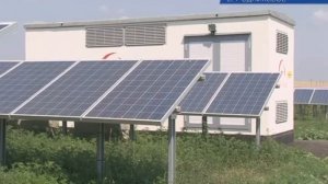 В Крыму соорудили солнечную электростанцию