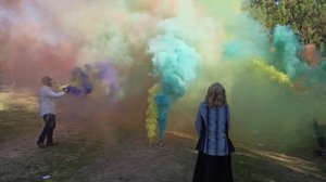 Цветной дым для фото и видеосъёмки