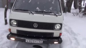 Фольксваген Т3 Синхро. Wolksvagen Т3 Syncro. Демонстрация автомобиля.