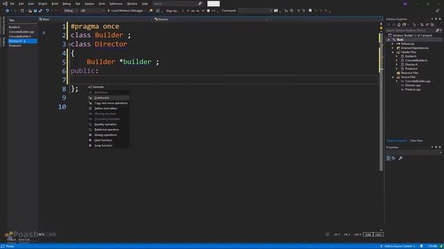 Builder Design Pattern смотреть онлайн