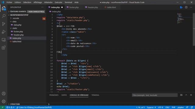 03 php vscode