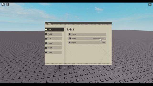 roblox ui library. смотреть онлайн