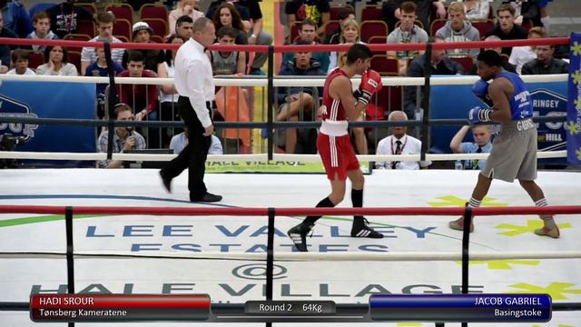 Haringey Box Cup Live Finals - Hadi Srour v. Jacob Gabriel