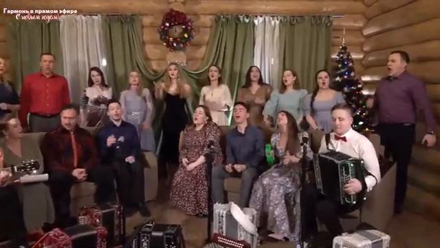 Небо над водой (Россия) – спели очень мощно, Гармонь в прямом эфире.mp4