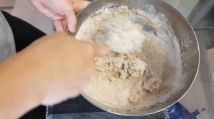 ХЛЕБ на ЗАКВАСКЕ из муки ржаной цельнозерновой и муки пшеничной цельнозерновой