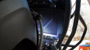 Обзор и установка защиты радиатора на мотоцикл CFMoto 650MT