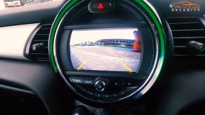 Mini Cooper 2015 now fitted with factory style reversing camera on original screen