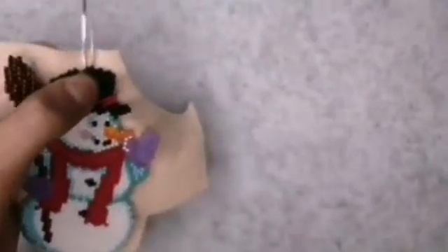 12 Как из кирпичного плетения сделать/брошь/магнит/игрушку/изготовление изнанки смотреть онлайн