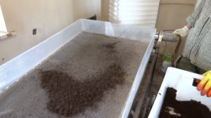 Червячная ферма Макса (отсев коконов червя)