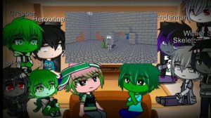 Monster School react to The Saw Game