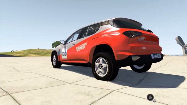 BeamNG Drive Update - Cherrier FCV Tograc Amateur Rally Version Suspension Test смотреть онлайн