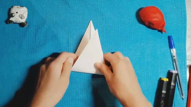 оригами птичка из бумаги ЛЕГКО и БЫСТРО