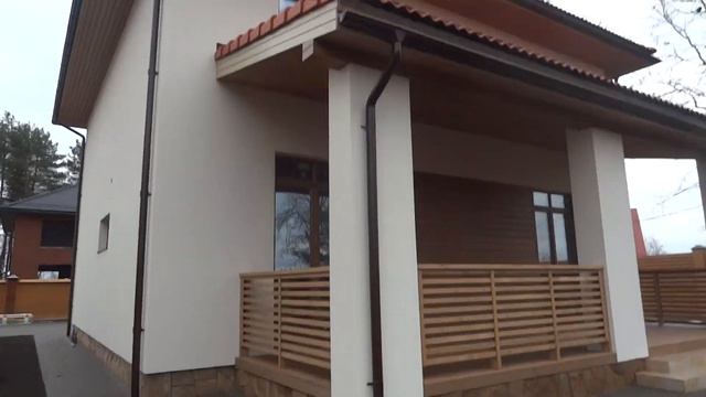 д. Порошкино, новый коттедж 220 кв.м смотреть онлайн