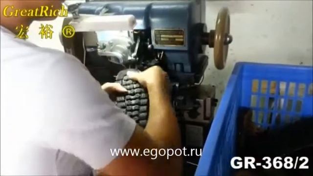 GR-368/2 Машина для пристрачивания через рант смотреть онлайн