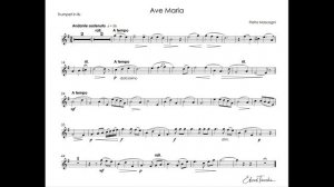 Mascagni, Pietro - Ave Maria - Sergei Nakaryakov trumpet Bb