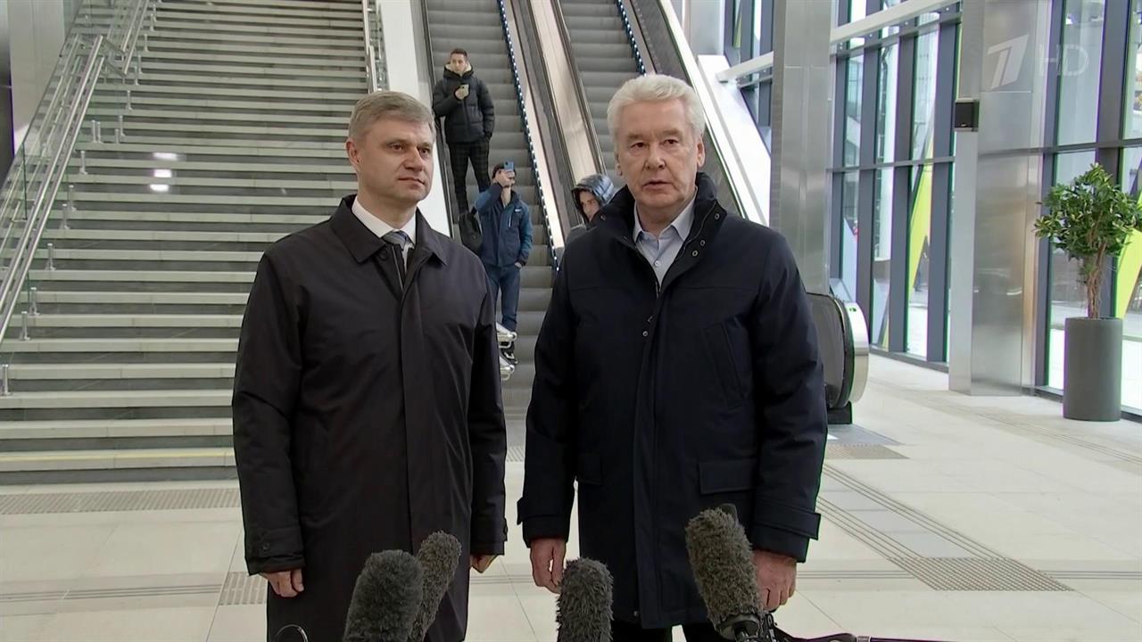 На севере столицы завершено строительство крупнейшего транспортного узла "Окружная"
